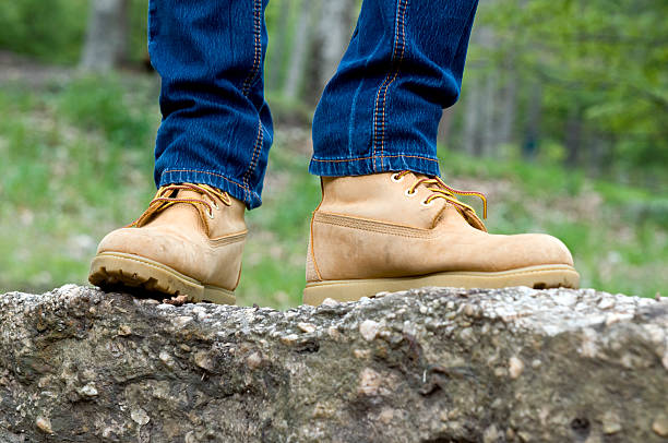 Hiking Boots stock photo