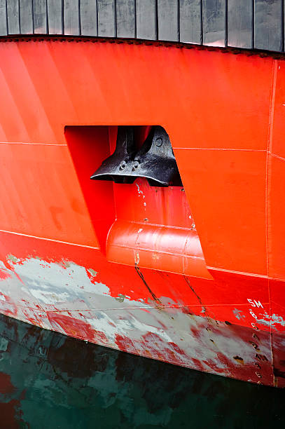 istock Anchor ocean liner red boat 182728019