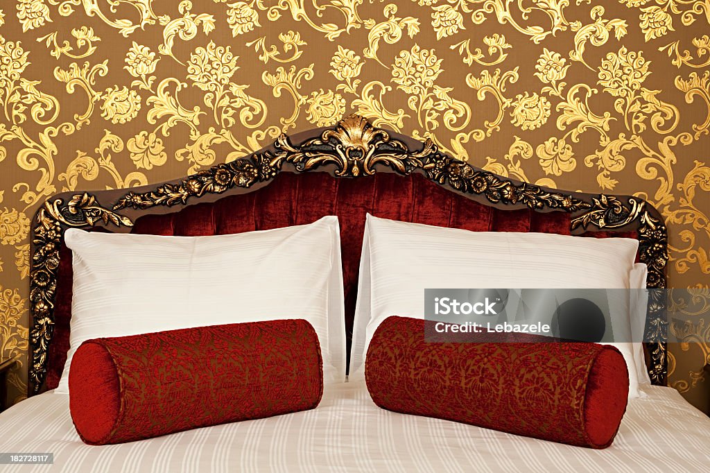 Oriental Hotel camera - Foto stock royalty-free di Carta da parati