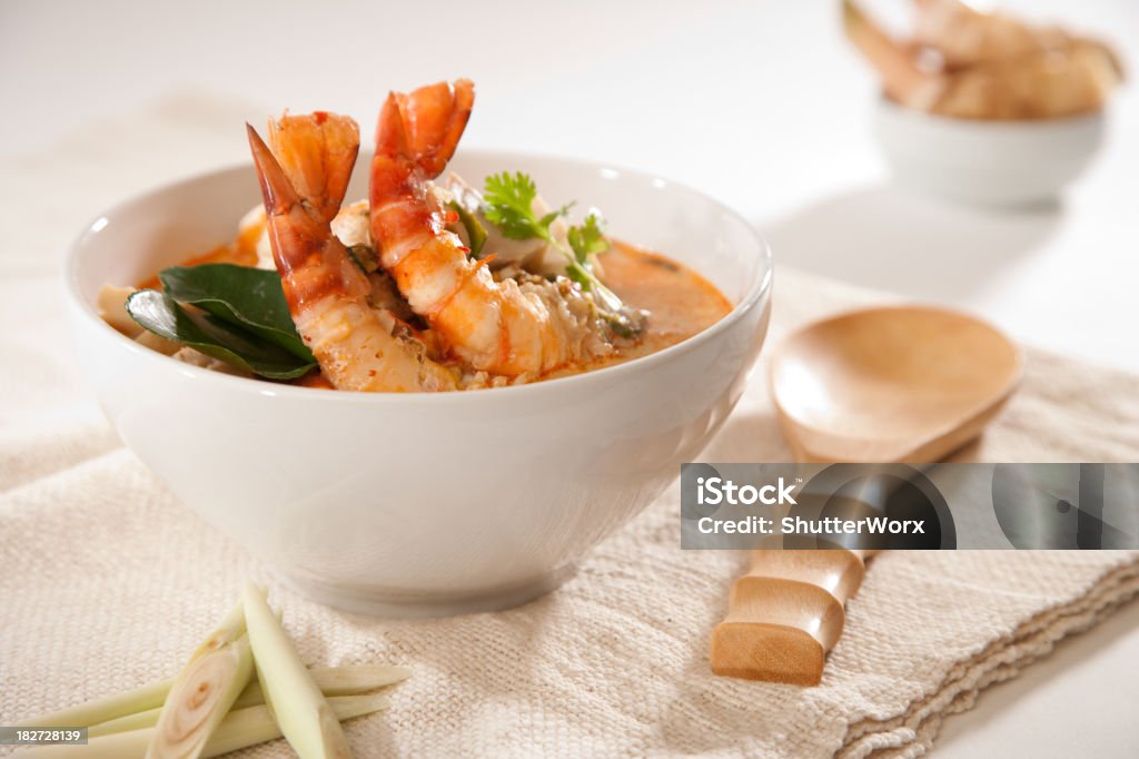 Kung Sopa Tom Yum - Royalty-free Sopa Tom Yum Foto de stock