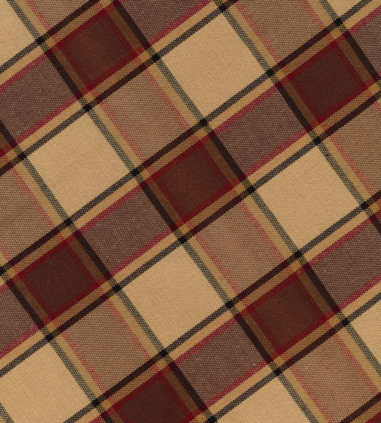 istock plaid fabric with brown tones 182728333