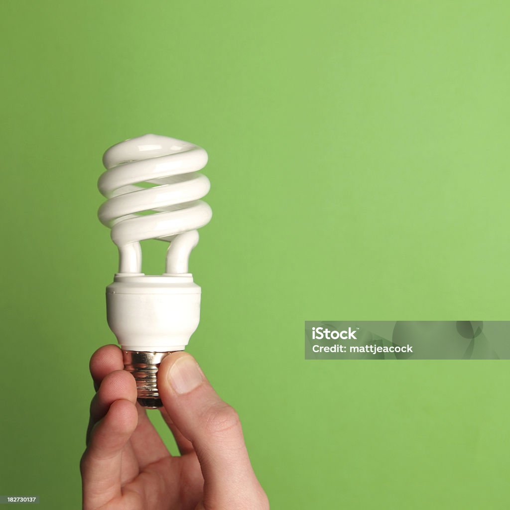 lightbulb 에너지 절약 - 로열티 프리 개념 스톡 사진