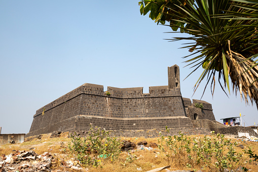 Golconda Fort in Hyderabad, India.