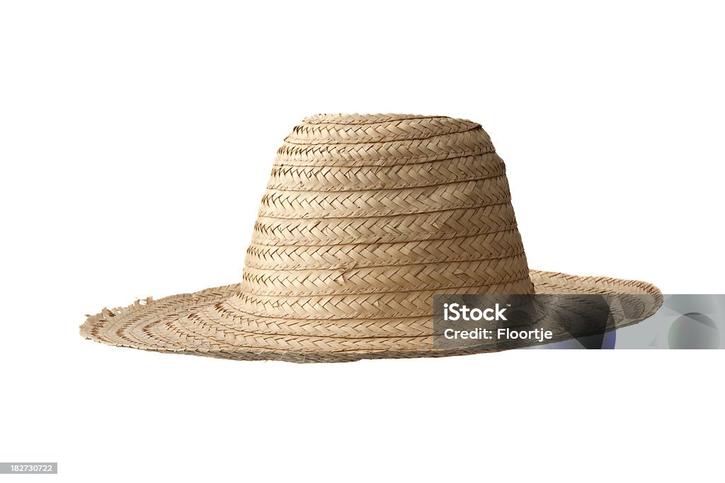 Berretti: Cappello di paglia - Foto stock royalty-free di Cappello di paglia