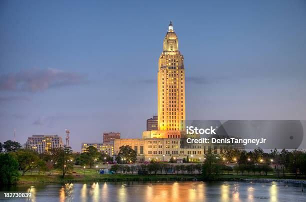 Foto de Louisiana State Capitol Building e mais fotos de stock de Baton Rouge - Baton Rouge, Luisiana, Capitólio Estatal