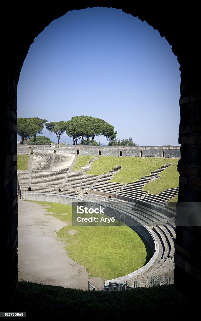 Anfiteatro (Pompei, Italia - Foto stock royalty-free di Anfiteatro