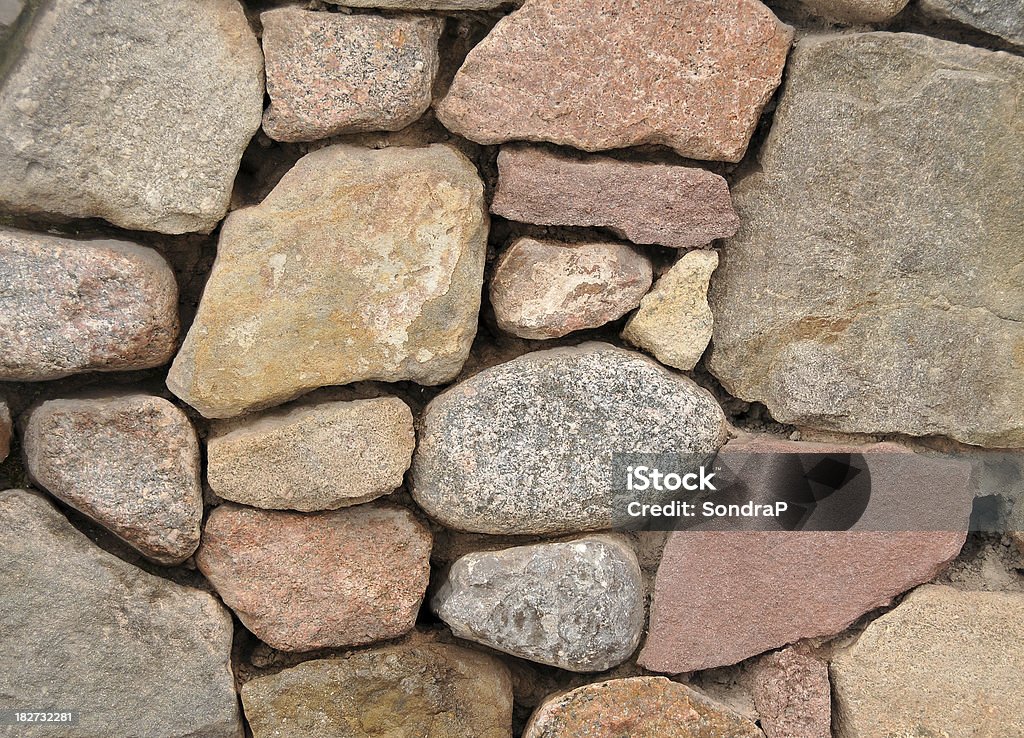 Rocks "Rock wall, close up, full frame. See my many other masonry pictures (click" Architectural Feature Stock Photo