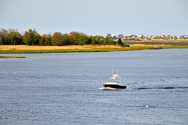 istock Sportfisherman on the Merrimack River Returning from Sea 182732566