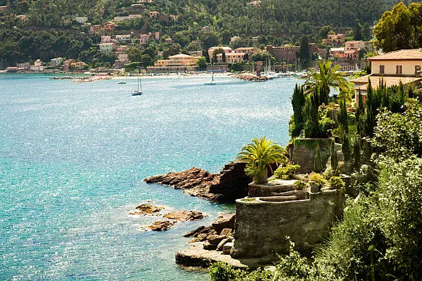 Photo of French Riviera landscape