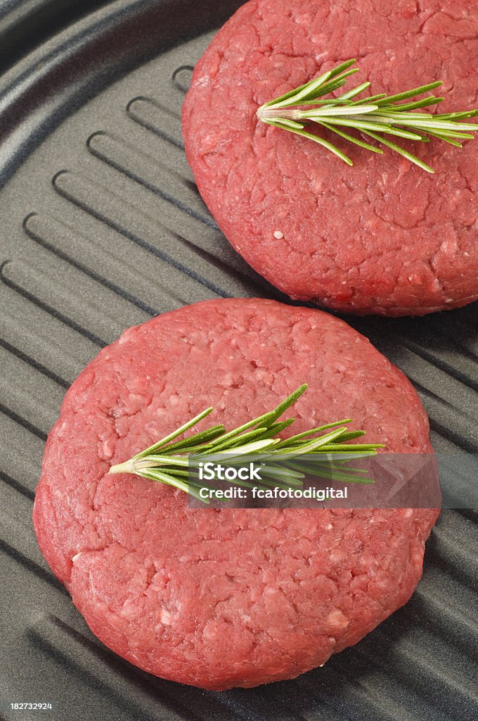 Hamburger di manzo - Foto stock royalty-free di Alimentazione sana