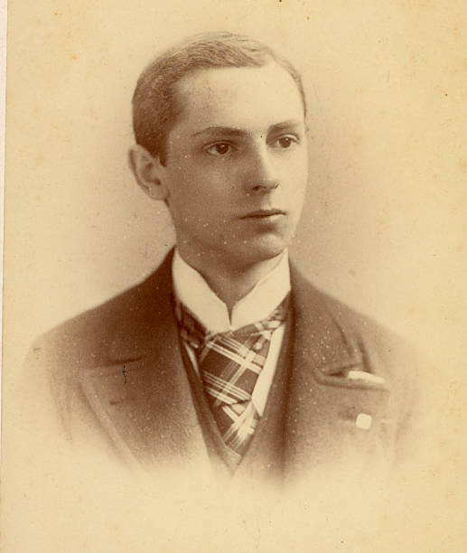 istock Victorian man vintage photograph 182733789