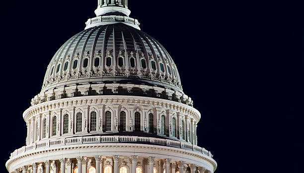istock US Capital Building at Night 182734041