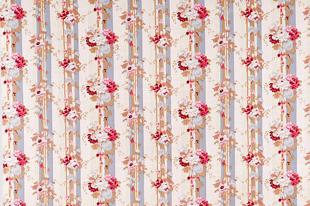 istock Cameo Floral Medium Antique Fabric 182734732