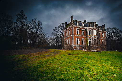 A huge abandoned belgium mansion