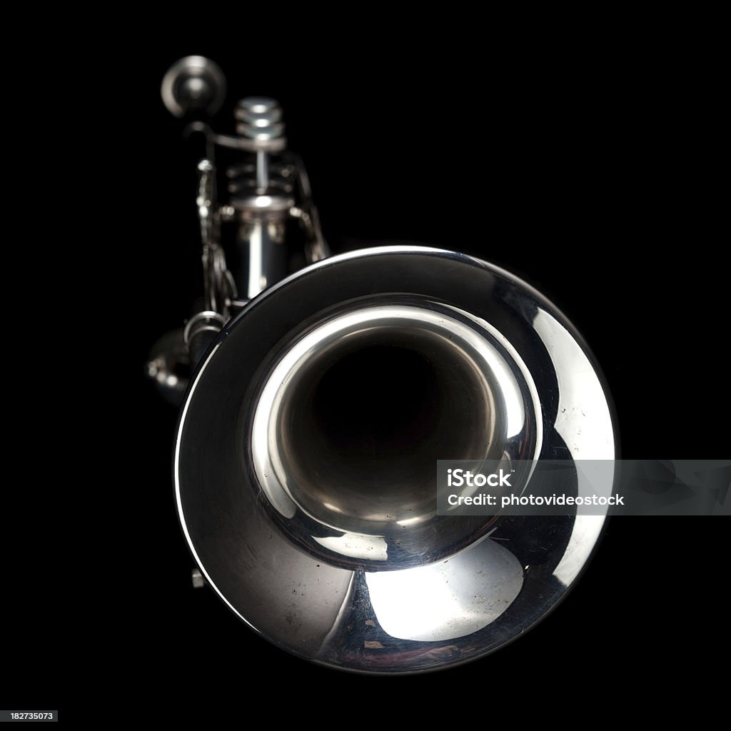 Jazz-Musik Trompete - Lizenzfrei Trompete Stock-Foto