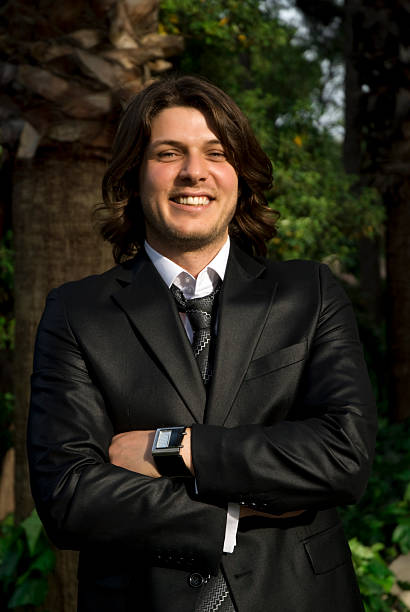 istock Young and attractive businessman 182735233