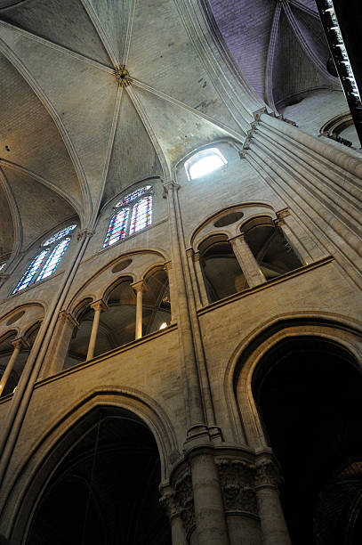 istock Notre Dame de Paris cathedral, interior 182735278