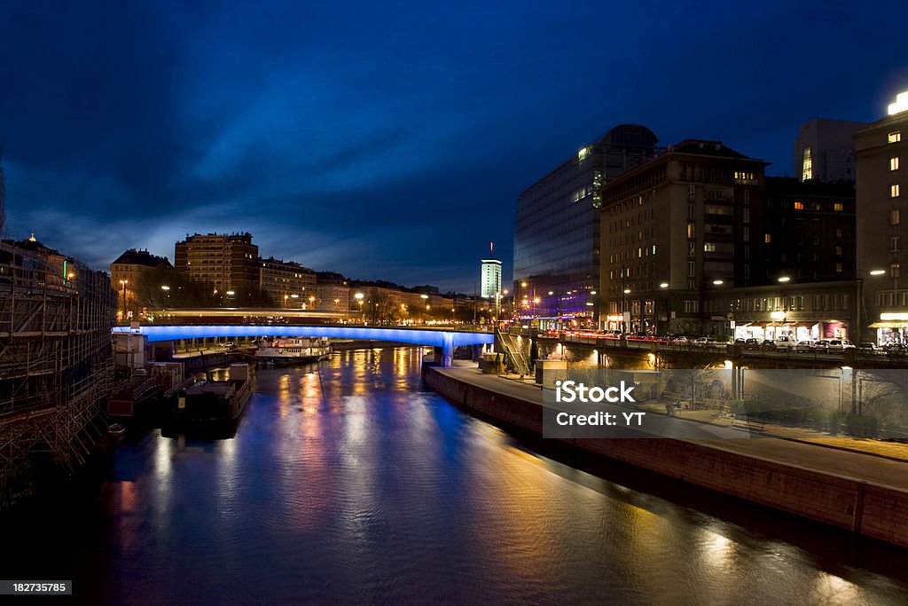 Donaukanal - Foto stock royalty-free di Canale Reno-Meno-Danubio