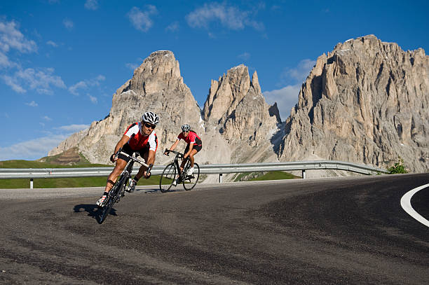 racing bike mountain street