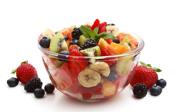 istock A bowl of freshly chopping fruit salad 182736396