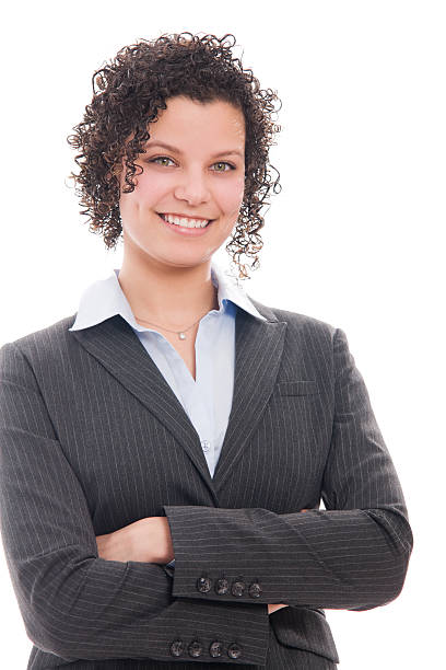 istock Business Woman Looking at the Camera 182736631