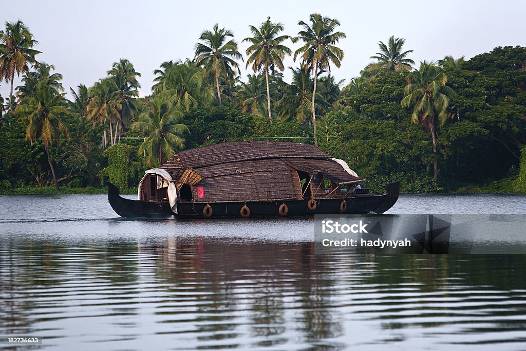 House-Boot - Lizenzfrei Bundesstaat Kerala Stock-Foto