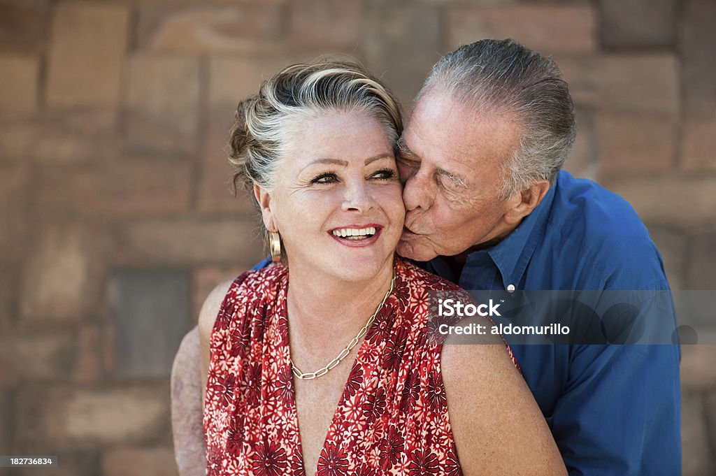 Romantische Mann und Frau - Lizenzfrei Aktiver Senior Stock-Foto