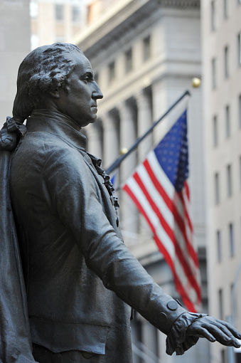 Vienna, Austria - July 7, 2016: The Goethe Memorial is a memorial in honor of Johann Wolfgang von Goethe in Vienna. The monument, designed by Edmund von Hellmer, was unveiled on December 15, 1900.