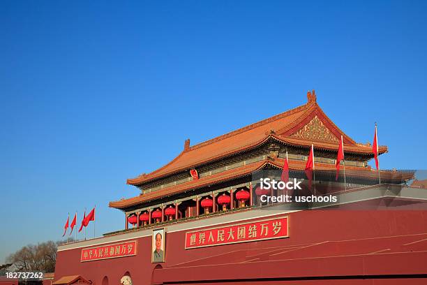 Tiananmen Beijing Stock Photo - Download Image Now - Architecture, Beijing, Building Entrance