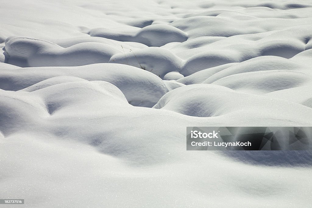 Muster aus Schnee - Lizenzfrei Abstrakt Stock-Foto