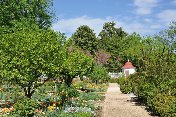 istock Upper Garden at George Washington's Mount Vernon 182737872