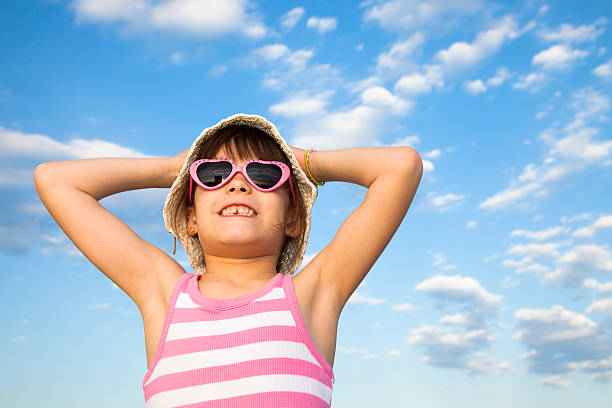 istock Happy six years old enjoying holidays 182738633