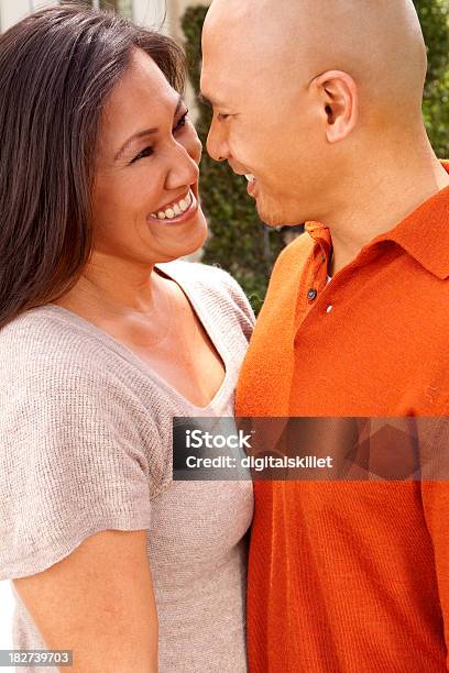 Asian Couple In Love Stock Photo - Download Image Now - 30-34 Years, 35-39 Years, Adult