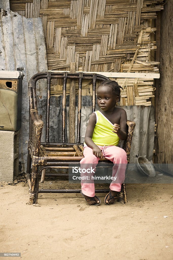 Africana Menina - Royalty-free Criança Foto de stock