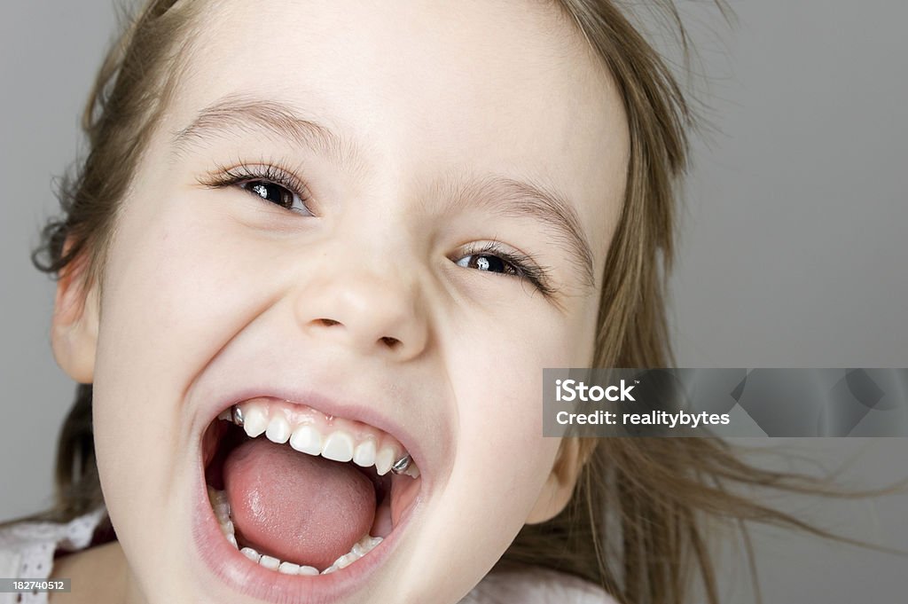 Feliz de cinco anos de idade - Royalty-free Criança Foto de stock