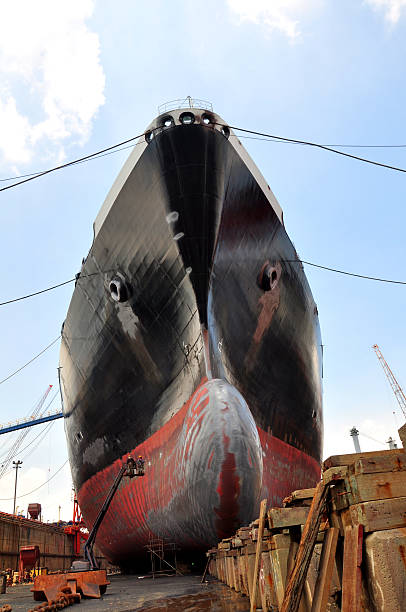 istock LNG tanker in a dry dock 182740740