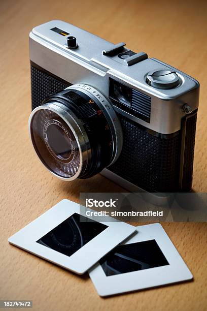 Retro Camera Slides Stock Photo - Download Image Now - Art, Arts Culture and Entertainment, Camera - Photographic Equipment