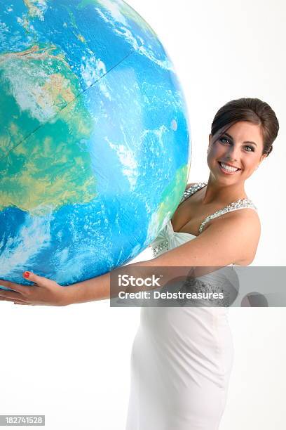 Il Mondo - Fotografie stock e altre immagini di Donne - Donne, Largo - Descrizione generale, Sfera