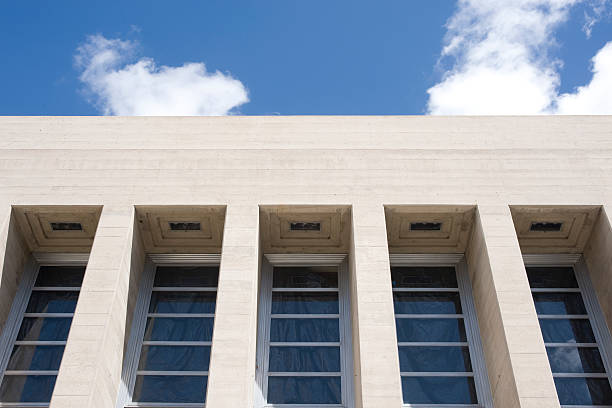 istock Art Deco Building and Sky 182742551