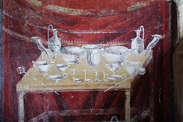 istock Roman Fresco in Pompeii 182742623