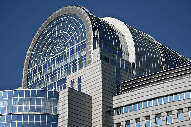 istock Futuristic Office building Brussels European Commission 182743156