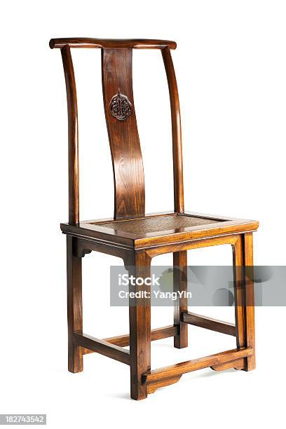 古代中国の椅子クォーターの眺めを背景に白 - カットアウトのストックフォトや画像を多数ご用意 - カットアウト, カラー画像, シンプル