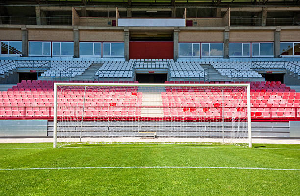 istock Goal at the soccer field 182743754
