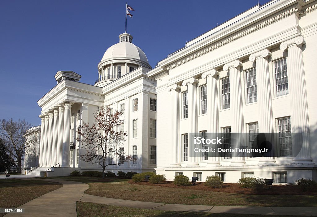 Capitolio del Estado de Alabama - Foto de stock de Capitolio del estado de Alabama libre de derechos