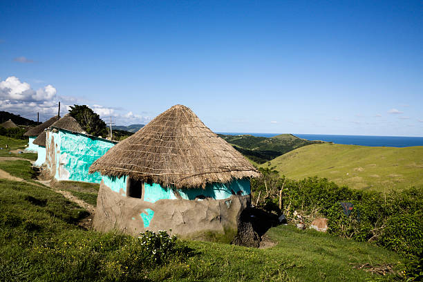 istock African hut Transkei coast South Africa. 182744291