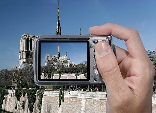istock Photographing Notre Dame 182744862