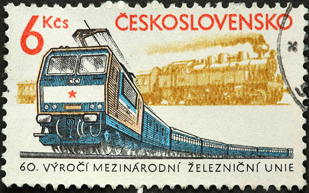 istock modern and vintage trains 182744893