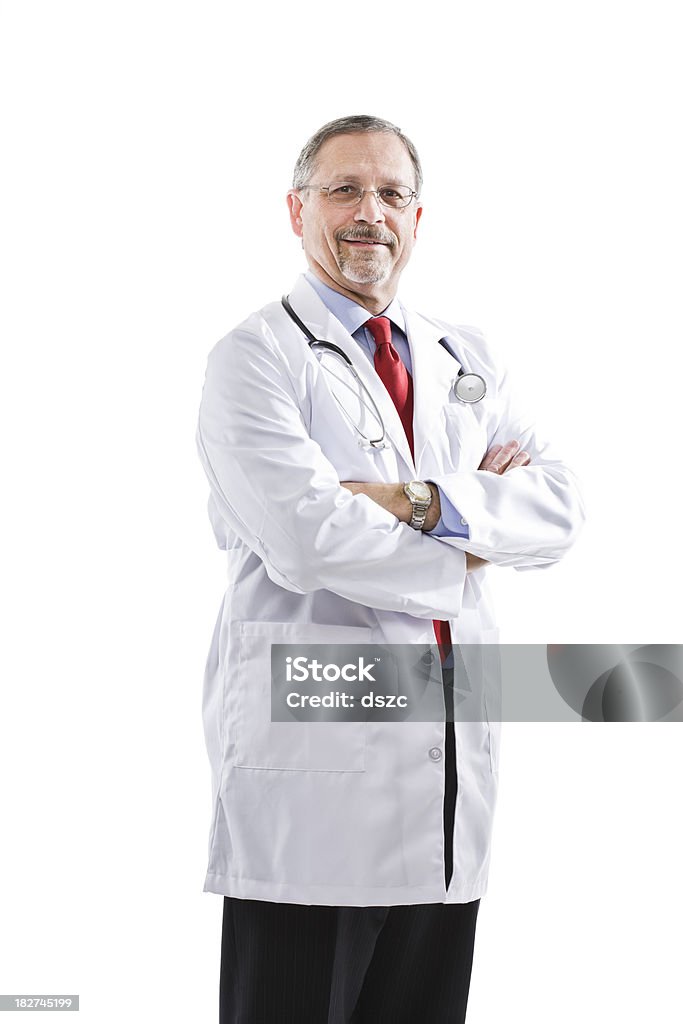 condescending homem maduro médico - Royalty-free Adulto Foto de stock