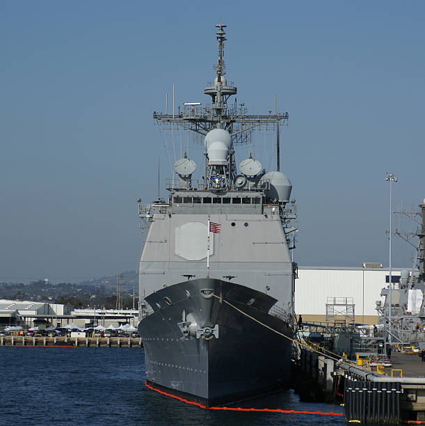 istock US Navy Cruiser in San Diego 182745502