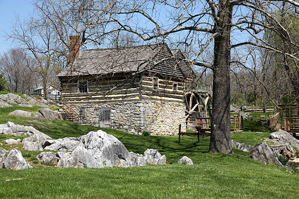 istock Profile of an Old Watermill 182745972